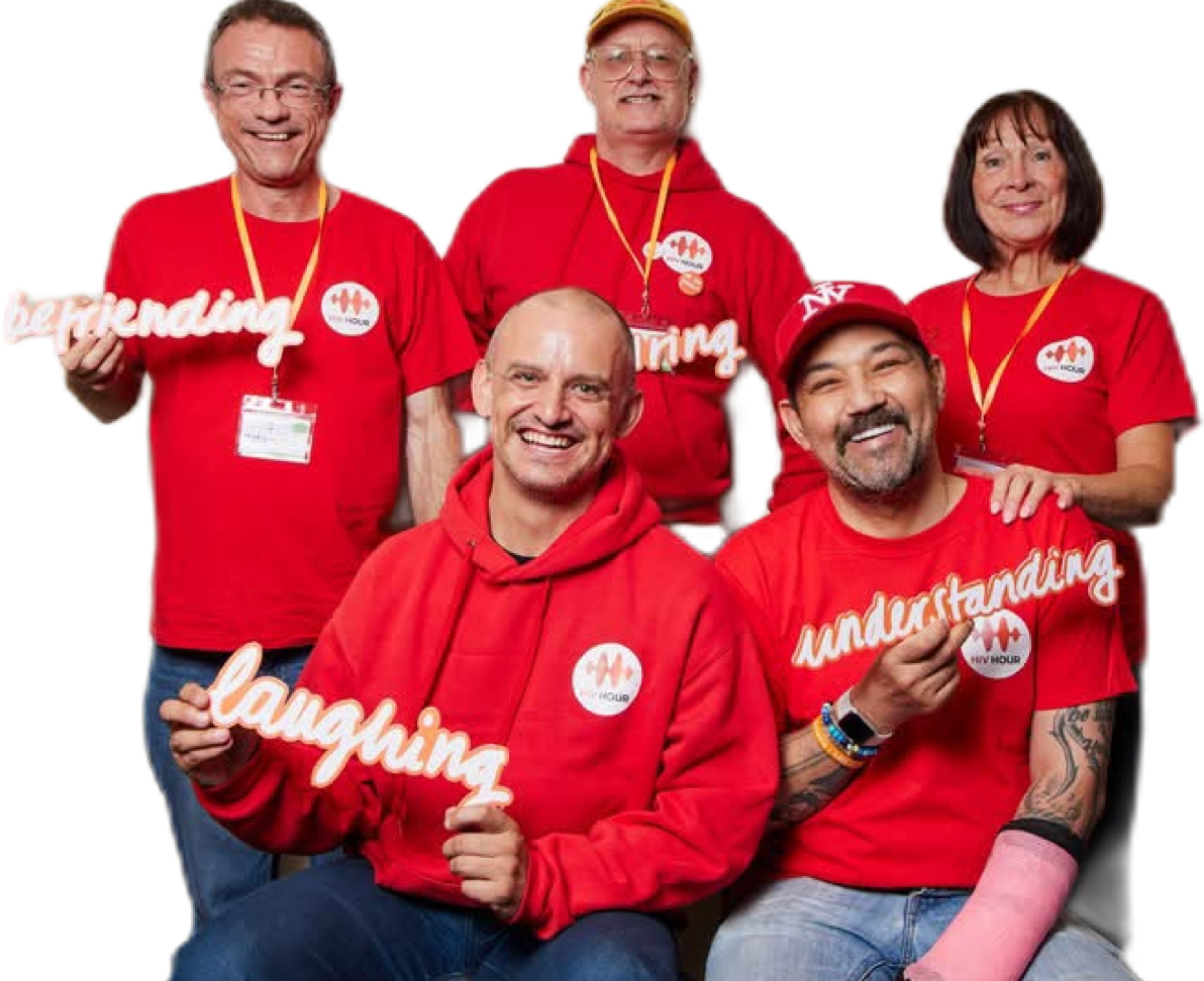 The HIV Hour team of presenters